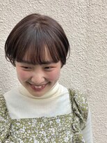 ツール ヘアプラスライフ ラボ(TOOL hair+life lab.)&nbsp;丸みショートボブ