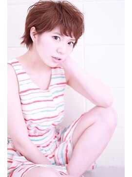 オーロ 緑地公園店(ORO) イメチェンしたい人必見。丸顔さんの似合うショートヘア