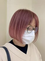 ピエドプールポッシュ(PiED DE POULE POCHE)&nbsp;ブルベペールピンクカラー