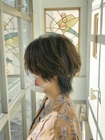 トップヘアー 中庄店(TOP HAIR fuapua)&nbsp;簡単スタイリングウルフショート　『Nao』