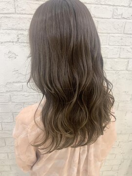 プライズ 池袋店(prize) カーキベージュレイヤーマロンベージュイルミナカラー池袋9010