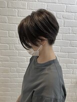 デイジー インデックスヘア 大島店(DAISY index hair) ツーブロック☆大人かわいいひし形ハンサムショートボブ前下がり