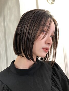 ロンドアリシア 金山(Lond Alexia) 【Lond  Alexia】柴田知亜希　縮毛矯正ショコラベージュ