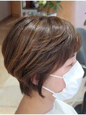 大人可愛いショート