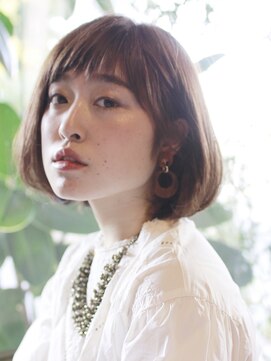 リリー(Lily) 丸みとつや感UPナチュラルボブ