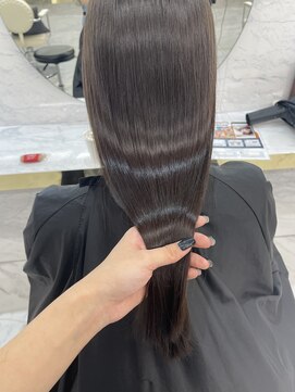 シェノン サントル(CHAINON CENTRE) 前髪/マルチダボブ/ピンクベージュ/インナーグレージュ