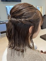 アメイジングヘアー 美沢店(AMAZING HAIR) ヘアセット/ヘアアレンジ/結婚式/お呼ばれ/ハーフアップ/ボブ
