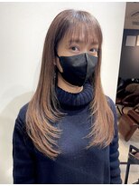 マノハル(MANOHARU)&nbsp;直毛ロングおしゃれフェイスハイレイヤー