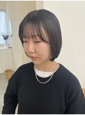 ナチュラルな大人ボブ