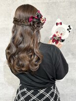 オズ 梅田店(OZ)&nbsp;ハート×サイドハーフアップ♪♪