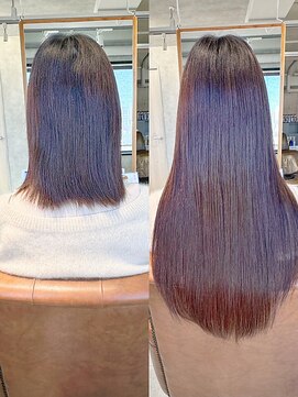 アンククロス 表参道(ANKH CROSS) 超最高級品質ロアエクステ[ビフォーアフター]