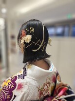 アクシス 三軒茶屋本店(AXIS)&nbsp;成人式ヘアセット/着物/着物ヘア/ボブ