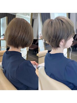 アンド ストーリーズ(&STORIES) ショートボブ髪型20代30代40代50代前髪あり前髪なし面長丸顔小林