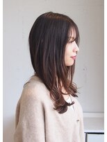 ヘアー 4038(HAIR.4038) 大人バレイヤージュグラデーションカラー