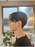 men's hair韓国ベリーショートカルマパーマニュアンスパーマ