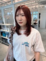 センスオブワンダー(SENSE OF WONDER)&nbsp;赤髪レイヤーhair