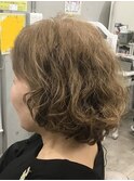 ボブ　デジタルパーマ　
