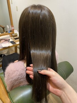 ヘアデザイン ジル(Jill) オリーブベージュ！