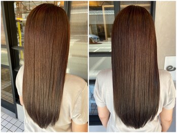 エム(em)の写真/【ダメージ毛・エイジング毛の方へ】ただ白髪を染めるだけじゃなく、お洒落を楽しむグレイカラーをご提案♪