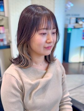 アパカバール 鳳店(Apa kabar) ワンポイントに*インナーカラー