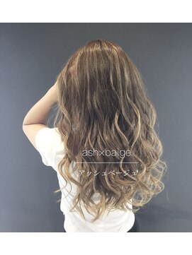 アンジェ(Ange) ホワイト、グラデーション、ダブルカラー、ハイライト、エクステ