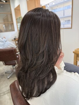 ラメル(RAMEL) たっぷりレイヤー＋柔らかベージュ