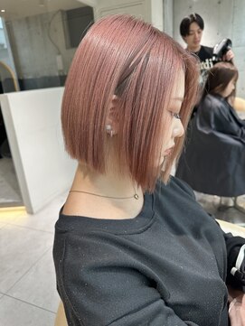 ロンドルピナス 小倉(Lond Lupinus) ブルーブラック/ワイドバング/美髪のススメ/外ハネボブ/髪質改善