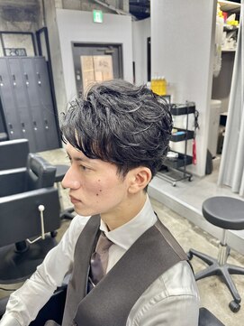 アソビ フェザーパーマ