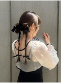 お呼ばれヘア♪