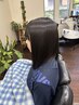 【当店の隠れ人気メニュー】カット＋縮毛矯正￥10,000