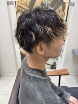 アールモンドヘア新世界&nbsp;#ブリーチパーマ