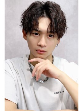 リップス 仙台ロフト(LIPPS) 縦落ちソフトツイスパ　6:4わけ