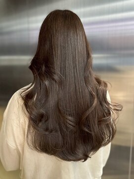 ペレ 原宿(PELE) ダブルカラー/ケアブリーチ/羽エクステ/原宿