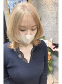 レイヤーカット×ハイトーン
