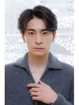 ミチオ ノザワ ヘアサロン ギンザ(Michio Nozawa HAIR SALON Ginza) ツーブロック/かき上げセンターパート/フェザーパーマ☆
