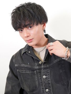 ラフィス ヘアー センス 広島袋町店(La fith hair SEnSE) 【La fith】メンズ×ラウンドマッシュ×ソフトツイストパーマ