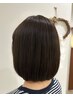 カット+カラー〈クイック炭酸クレンズとGMトリートメント〉