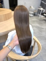 リファインド(REFINED) 髪質改善〈極〉ロング×透明感ベージュ 大関