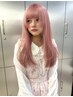 デザインカット + ブリーチ + 前処理付きケアカラー ¥23000→¥17000