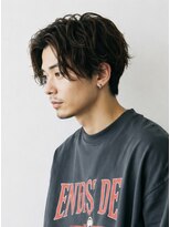 ヘアーループセラデザインワークス(Hair ruup Sela design works) センターパート&ニュアンスパーマ