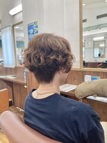 トップヘアー 中庄店(TOP HAIR fuapua) ショートパーマスタイル
