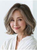 透明感を引き出す大人レイヤー