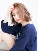 クリアベージュカラーで明るさキープ☆