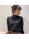 clan <アッシュカラー簡単スタイリング小顔美髪ヘア＞