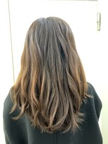 パティオン(PATIONN)&nbsp;グレージュ☆ロングスタイル☆まとまりやすい様にしました！！