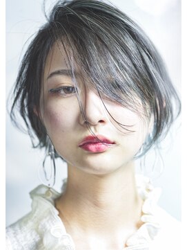 ブルー ヘアーメイク(Blue Hair Make) ミントグリーンのハイライト