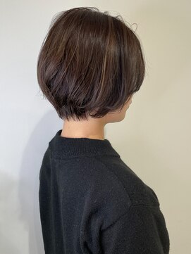 モリオフロムロンドン 松戸店(Morio from London) 【松戸　駅近】大人かわいいセンター分けショートボブ