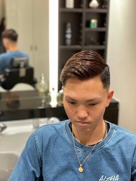 グリーディーフォックス 代々木(Greedy FOX) かき上げヘア/サイドパート/韓国マッシュ/フェードカット/代々木