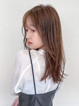 オーブ ヘアー ミア 大村店(AUBE HAIR mia) 20代・30代_顔周りレイヤー
