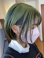 スタジオフィット(STUDIO FITTO)&nbsp;アンブレラカラー　GREEN　デザインカラー